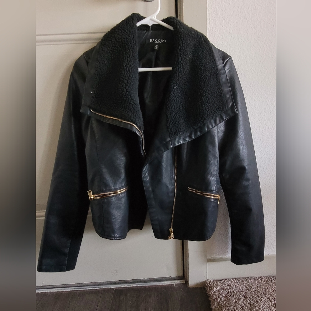 Baccini Leather Jacket